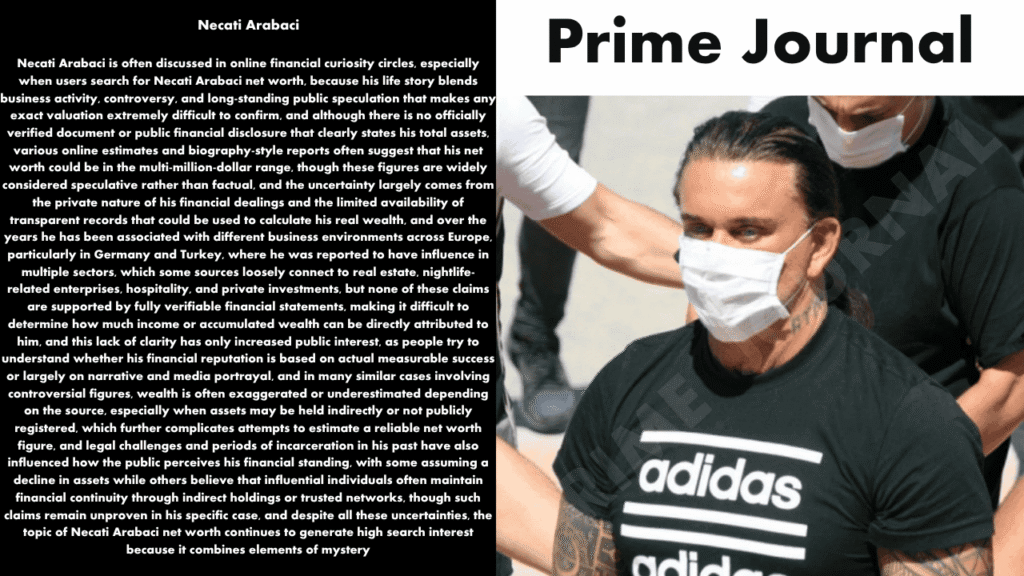 Necati Arabaci Net Worth