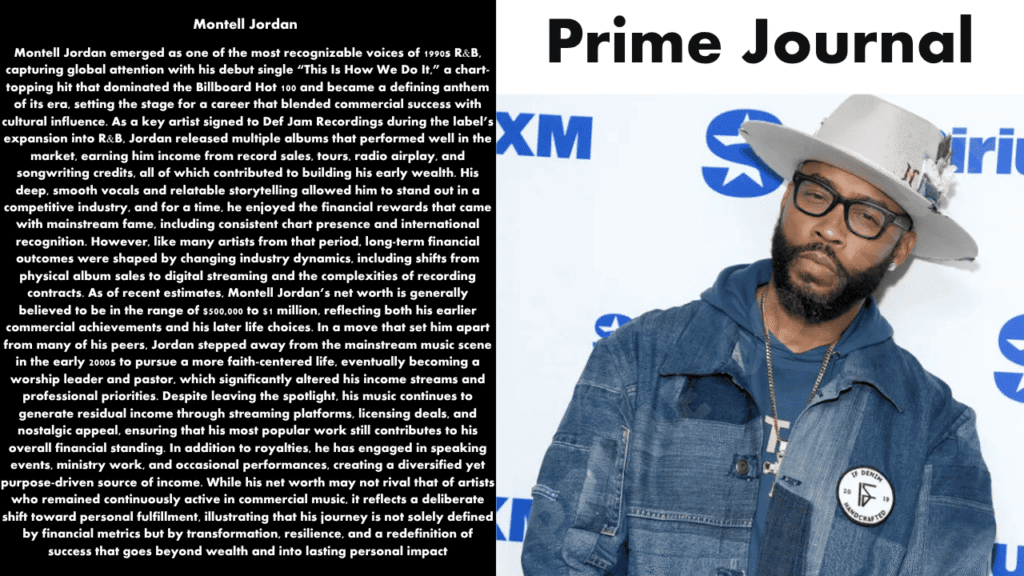 Montell Jordan Net Worth