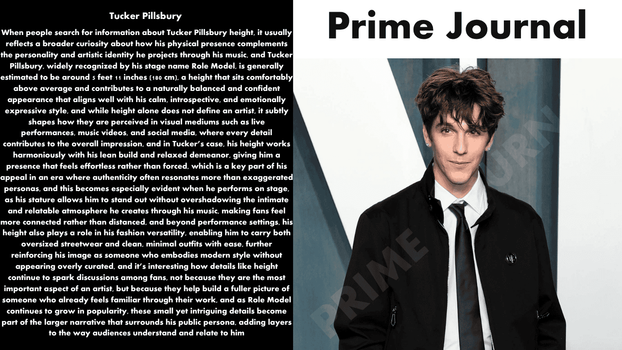 Tucker Pillsbury Height