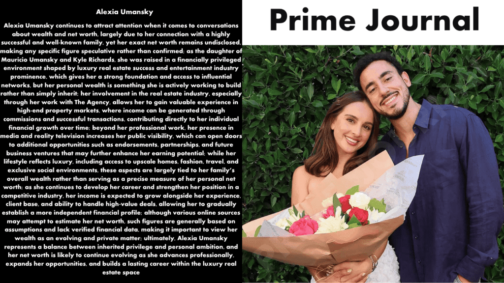 Alexia Umansky Net Worth