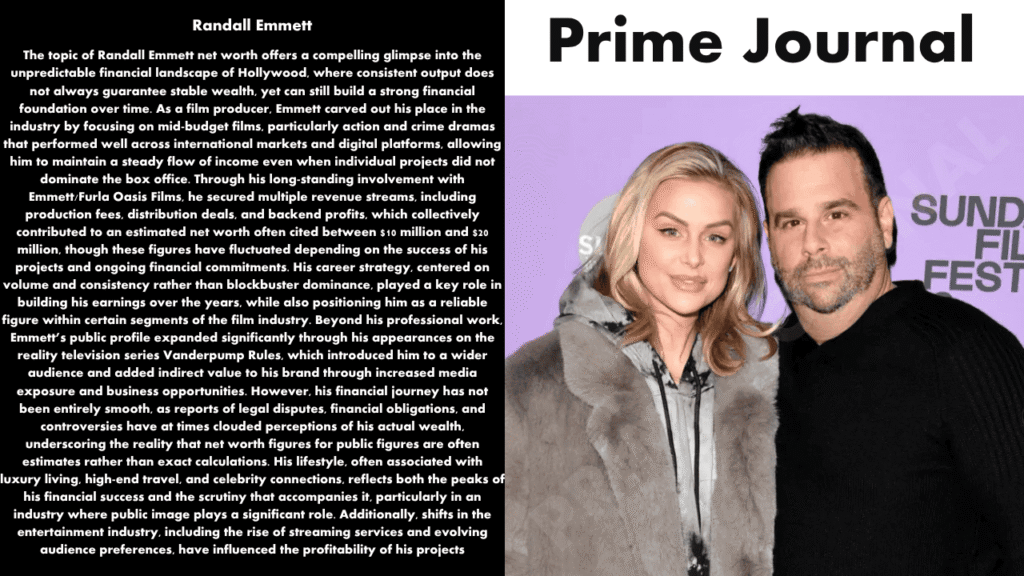 Randall Emmett Net Worth