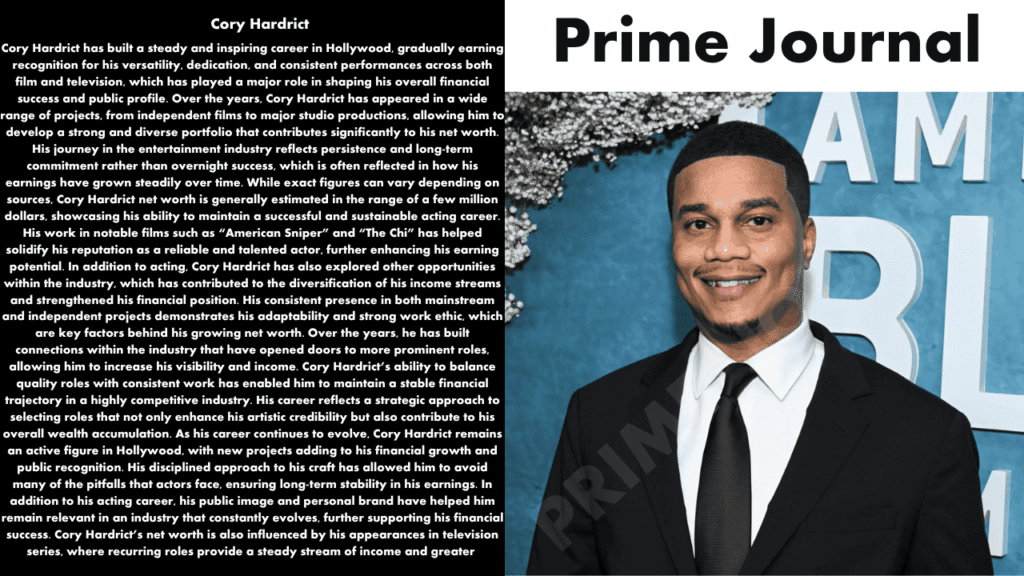 Cory Hardrict Net Worth