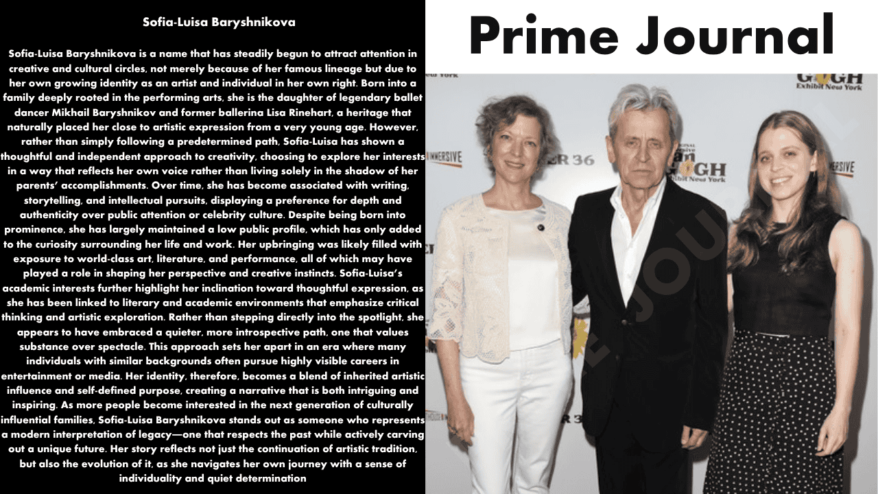 Sofia-Luisa Baryshnikova