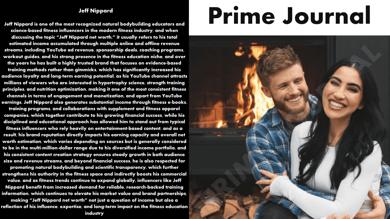 Jeff Nippard Net Worth