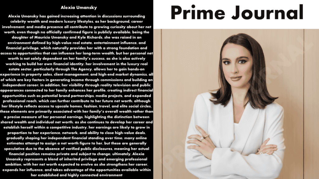 Alexia Umansky Net Worth