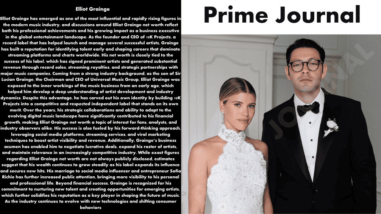 Elliot Grainge Net Worth