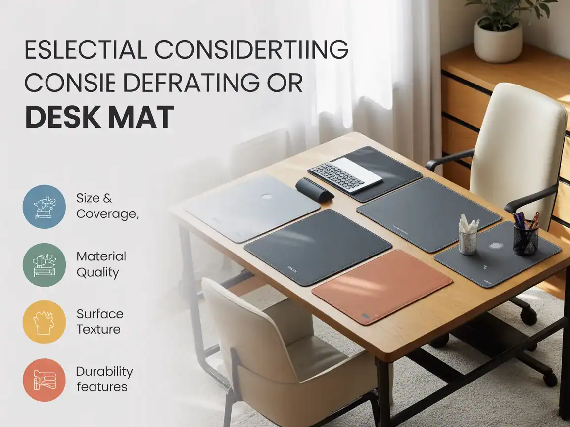 What Should You Look for When Choosing the Perfect Desk Mat?