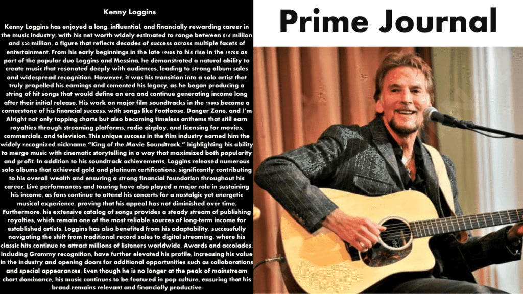 Kenny Loggins Net Worth