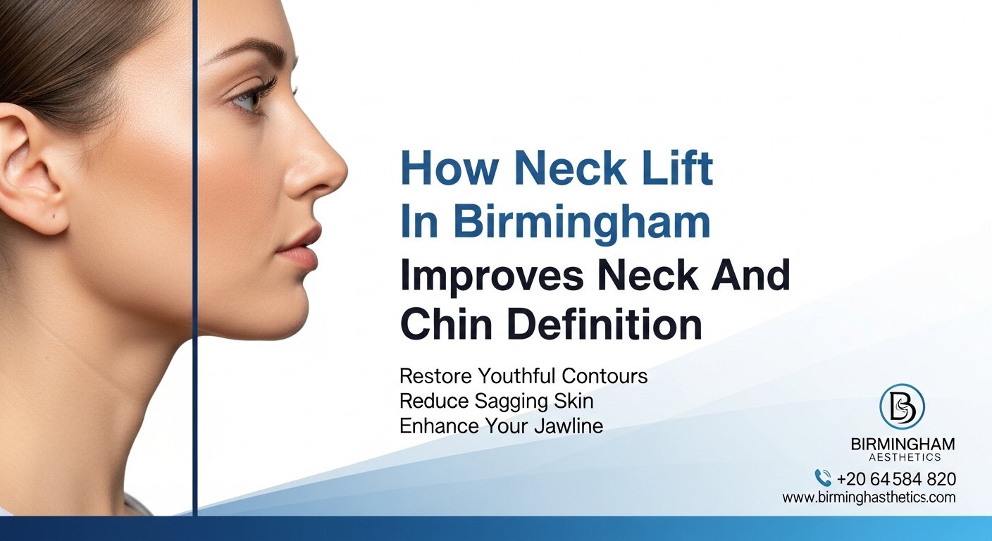 How Neck Lift In Birmingham Improves Neck And Chin Definition