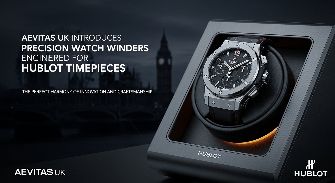 Aevitas UK Introduces Precision Watch Winders Engineered for Hublot Timepieces