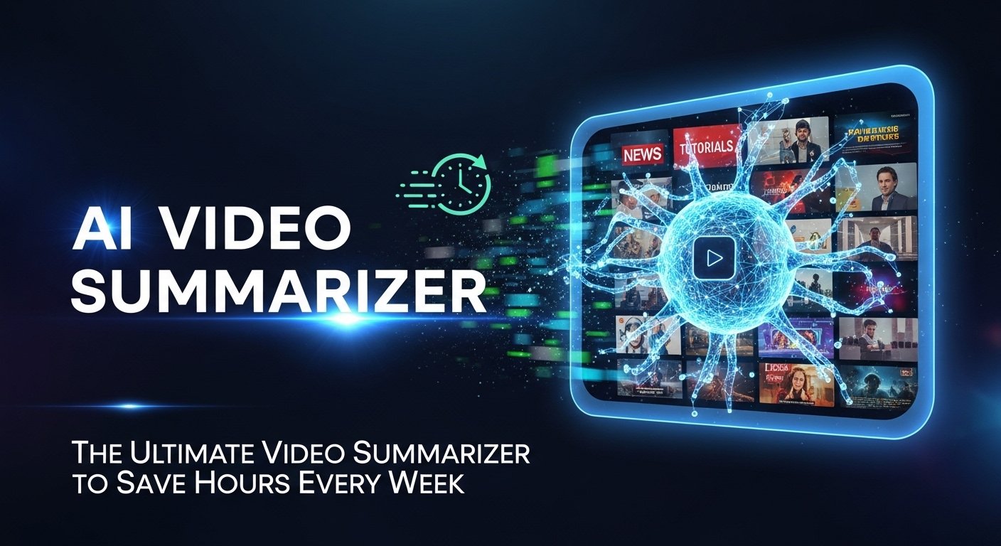 AI Video Summarizer: The Ultimate Video Summarizer to Save Hours Every Week