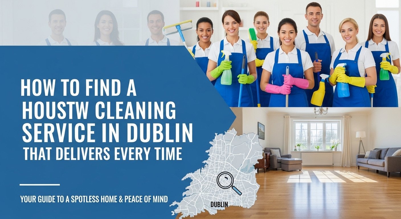 How to Find a Trustworthy House Cleaning Service in Dublin That Delivers Every Time