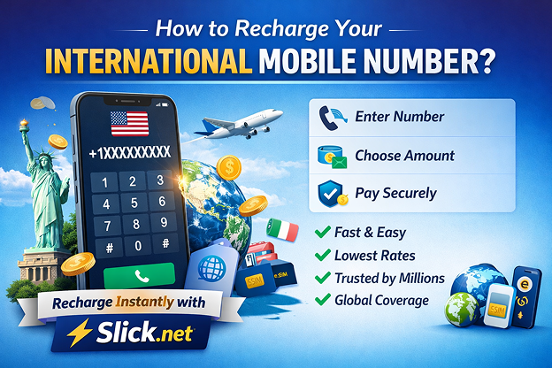 How to Recharge an International Mobile Number Easily