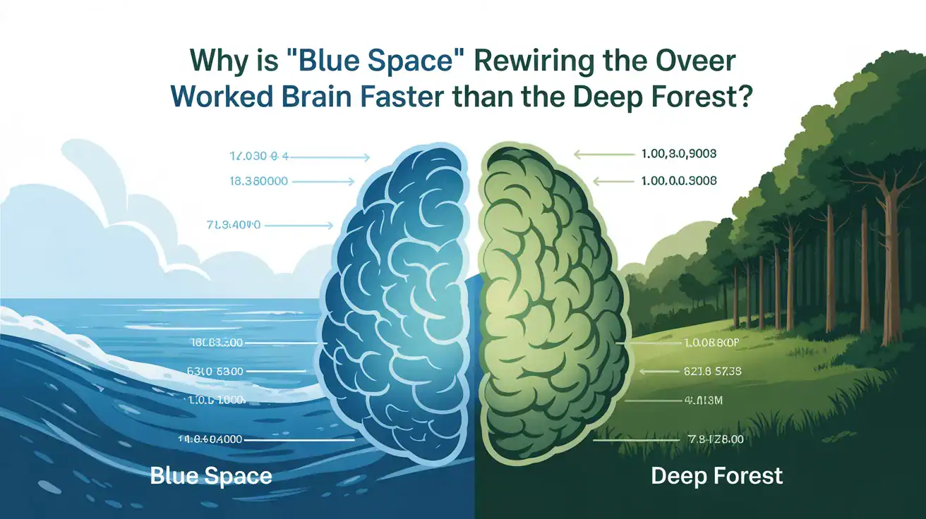 Why Is "Blue Space" Rewiring the Overworked Brain Faster Than the Deep Forest?