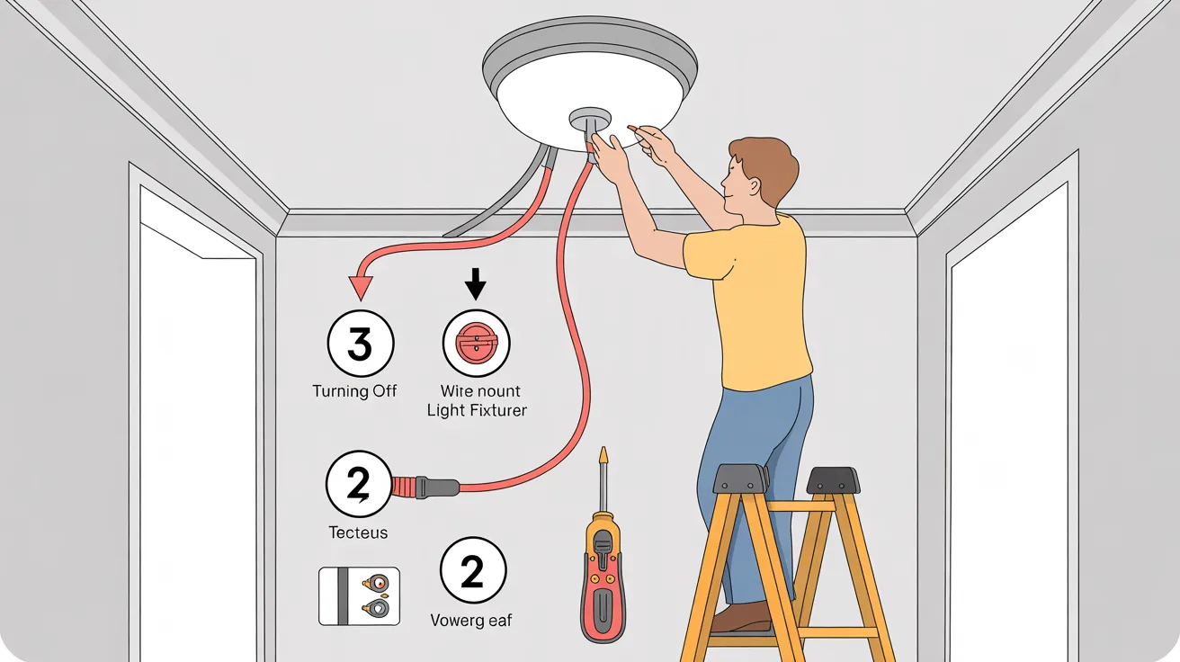 How to Remove a Flush Mount Ceiling Light?