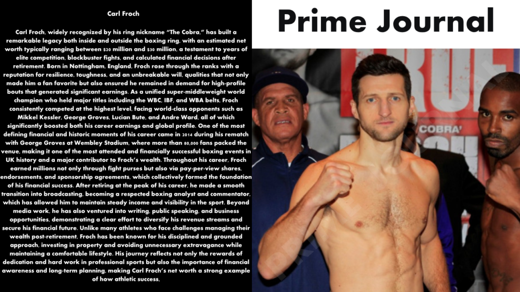Carl Froch Net Worth
