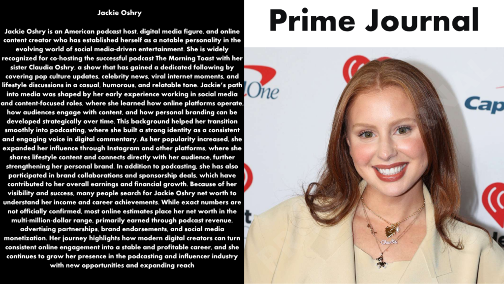 Jackie Oshry Net Worth