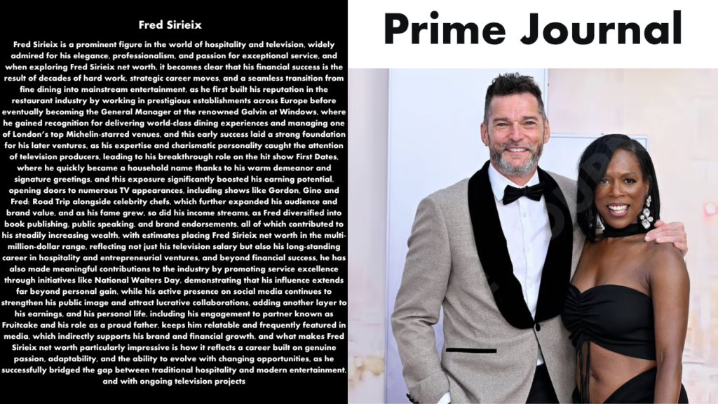 Fred Sirieix Net Worth
