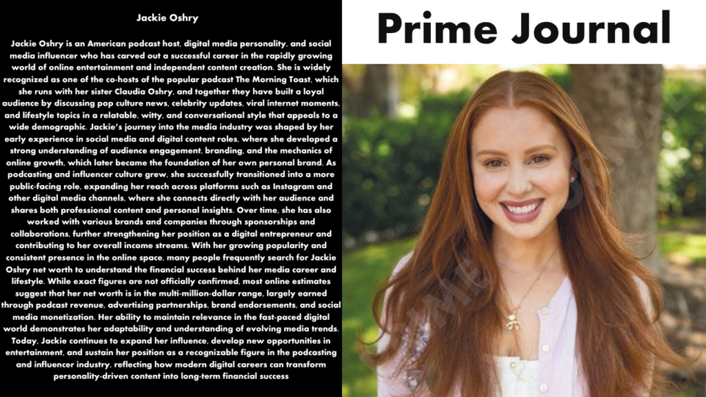 Jackie Oshry Net Worth