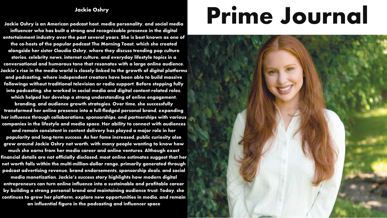 Jackie Oshry Net Worth