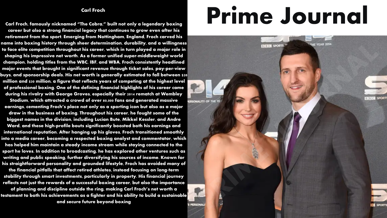 Carl Froch Net Worth