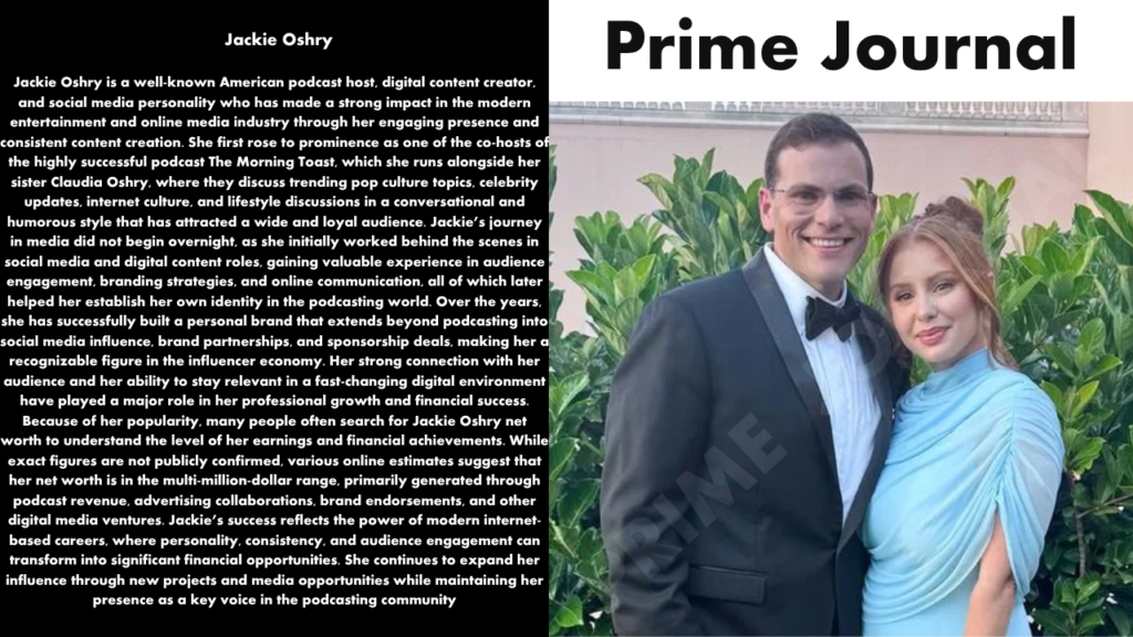 Jackie Oshry Net Worth