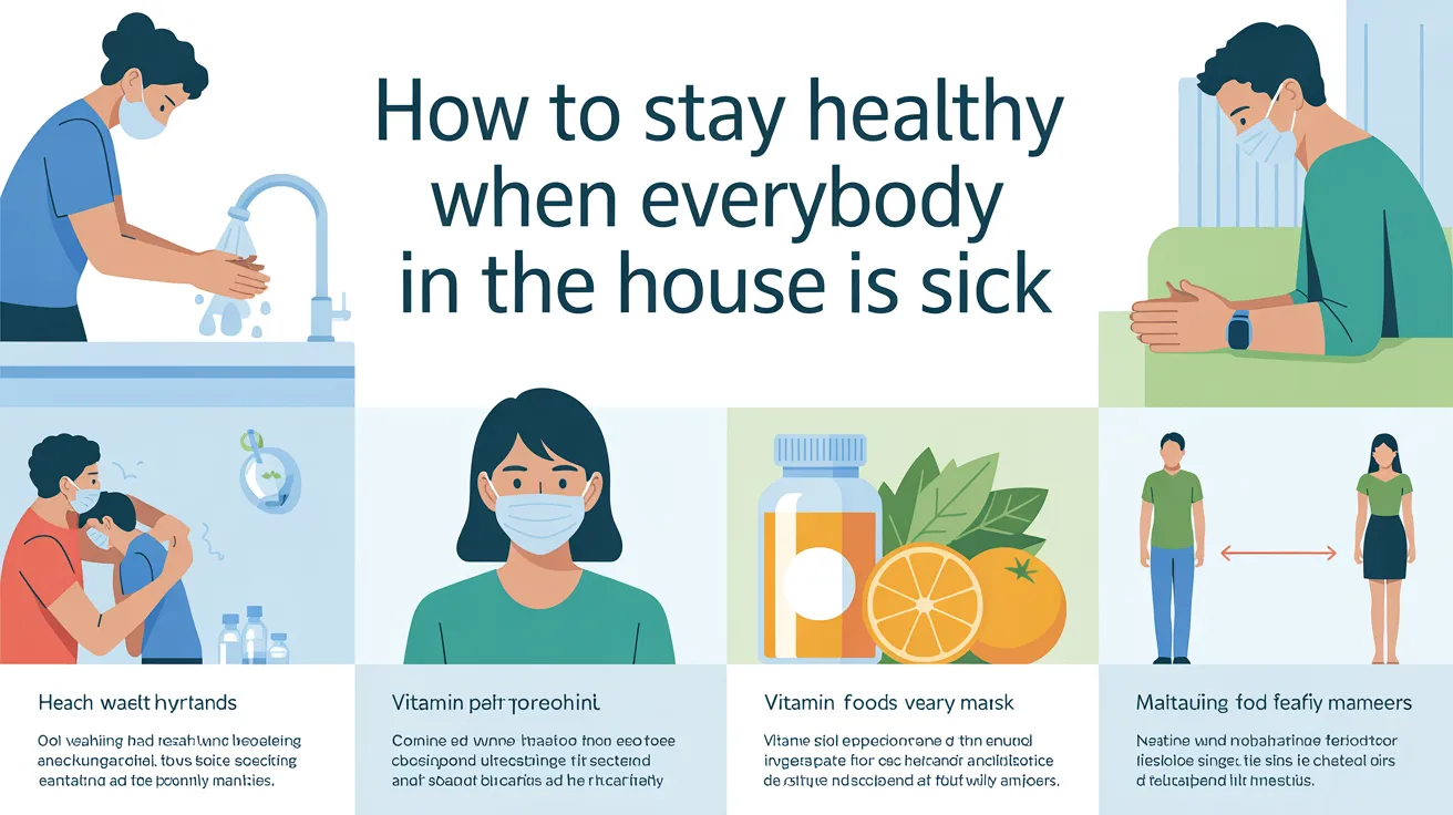 How to Stay Healthy When Everybody in the House is Sick